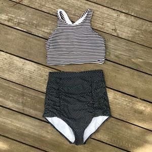 Tankini High Waisted Bathing Suit